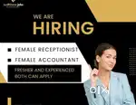 Reception and front desk jobs for females
