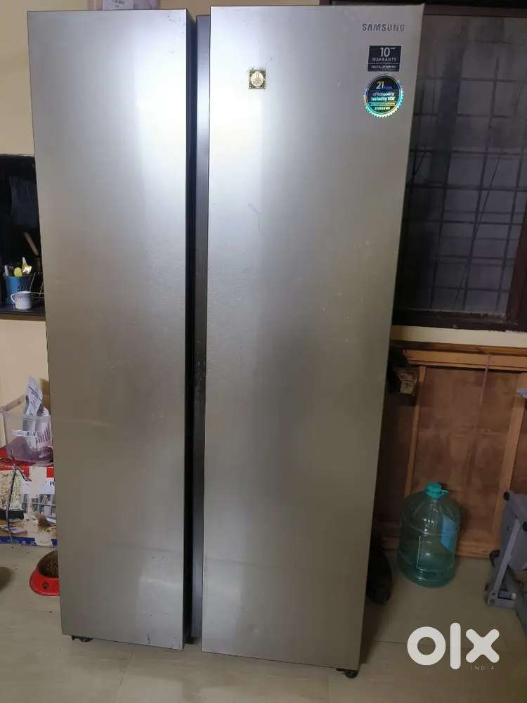 Samsung double door side by side fridge just like new