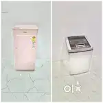 Whirlpool pink colour flower model and LG turbo drum Top load with bil