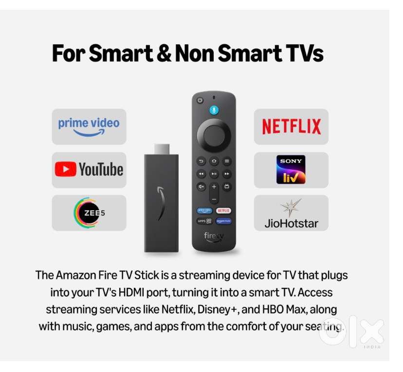 Amazon tv firestick HD and remote