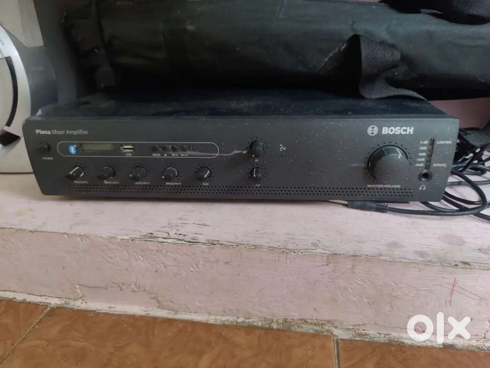 Bosch PA Plena PLE-1ME120-3IN 120 W Mixer amplifier with USB/Bluetooth