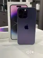 Iphone 14pro max 256gb deep purple with bill 6months warranty