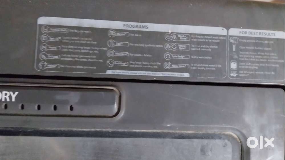 Selling of fully automatic whirl pool washing machine