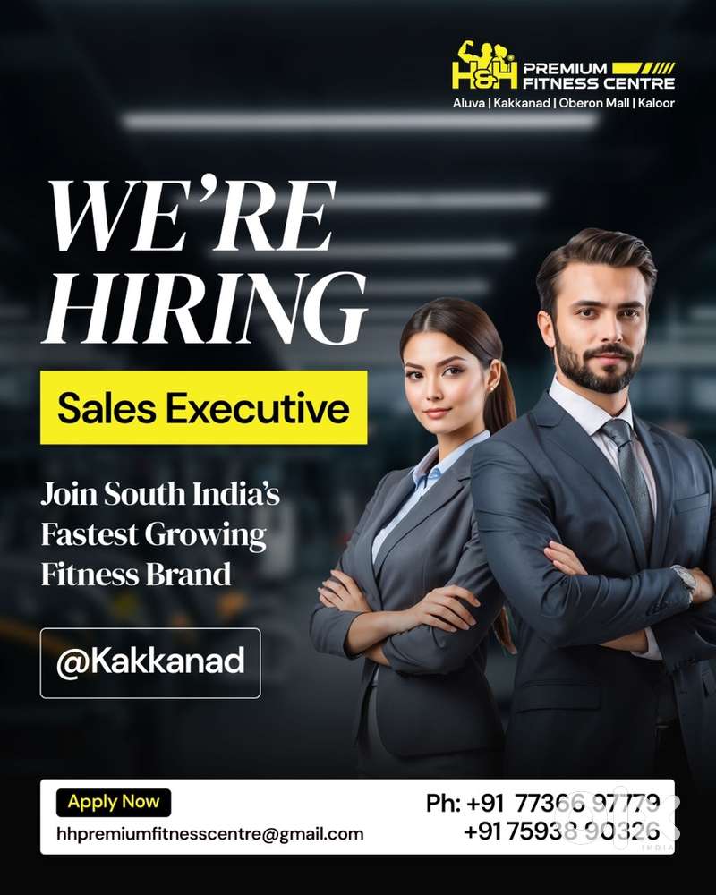 Sales executive for Gym