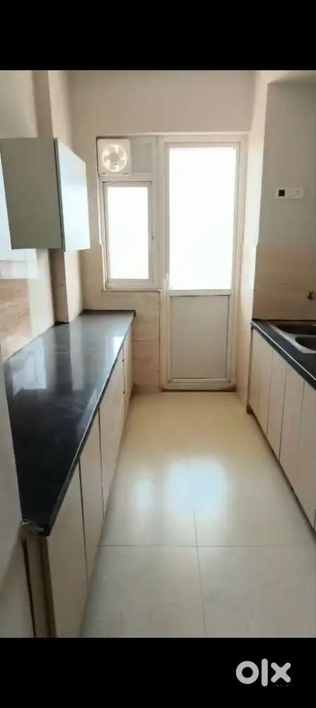 Spacious semi furnished 3 bhk