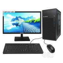 Desk Top Computer, LG Monitor+Samsung Monitor, InteL Mother Board CPU