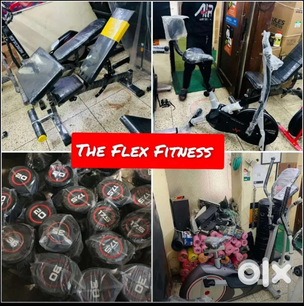 All gym equipment available at wholesale price crosstrainer dumbells