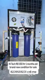 Hi tech RO 150 ltr brend New