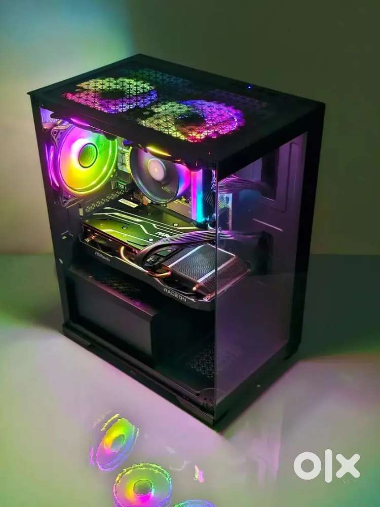 Gaming pc AMD Ryzen 5  RAM 16GB DDR4  GPU RX 6600 8GB  SSD 1TB NMVE