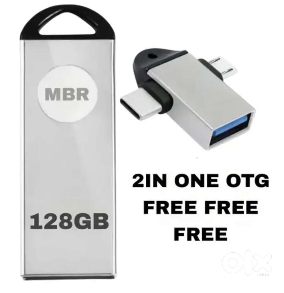 128 GB pendrive Free OTG
