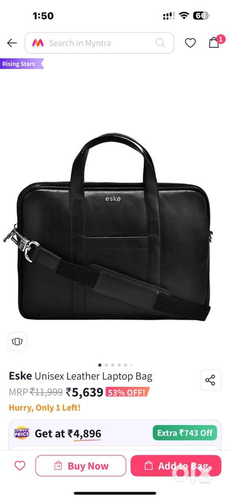 Eske brand Laptop bag