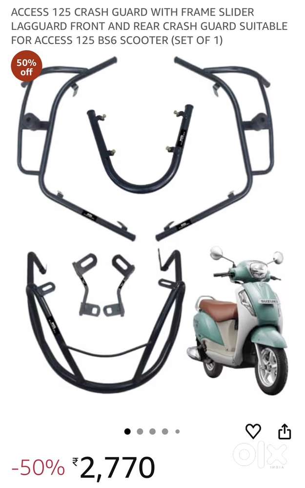 Access 125 safety guard