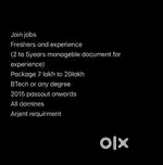 Software job openings for Freshers and experience