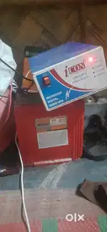Inverter with excide Battary new condition,