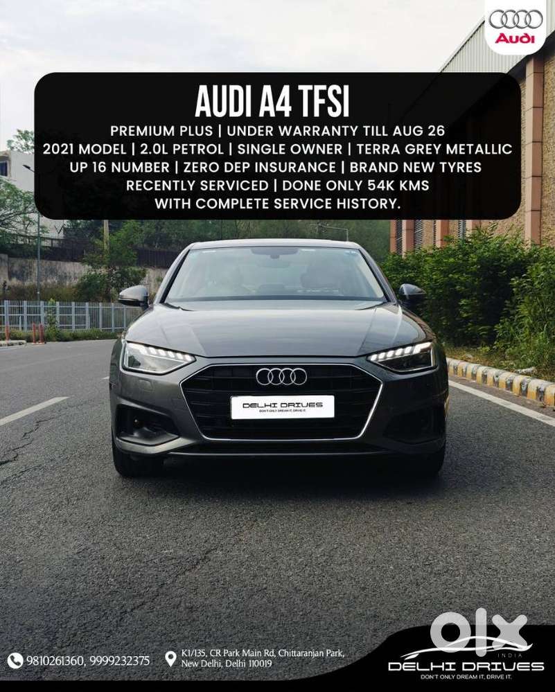 Audi A4 2.0 Premium Plus 40 TFSI, 2021, Petrol