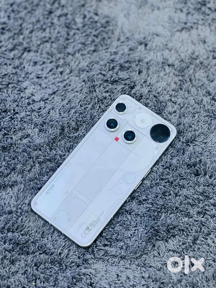 NOTHING PHONE 3 12 GB 256 GB WHITE COLOUR (JUST OPEN)