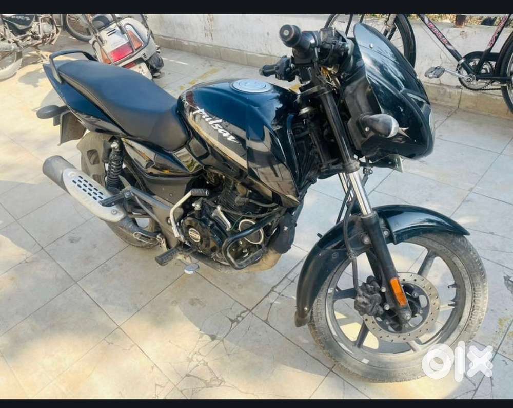 Pulsar 125 black karnal number bike