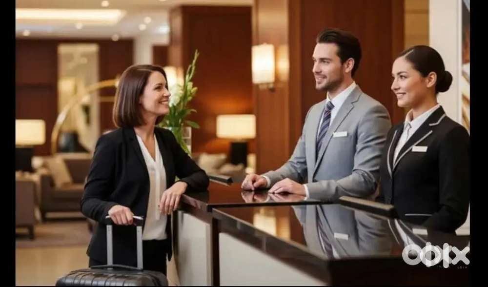 Urgent Hireing Hotel Receptionist