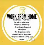 Work from home available