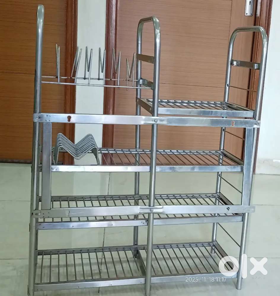 utensils steel stand and New Iron Tawa