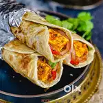 Kathi roll and momos
