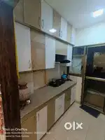 2BHK+Study Semi furnished for family