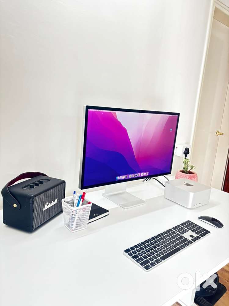 Apple Mac Studio M1 Max + 27” Studio Display  Complete Setup