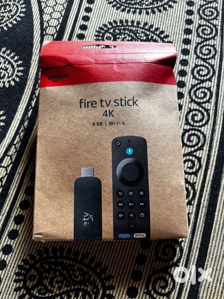 “Fire TV Stick 4K (Wi-Fi 6)  4 Months Used  Like New  Full Box”