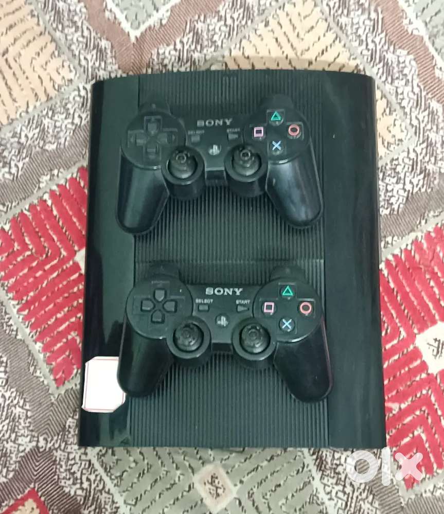 PlayStation 3 with games