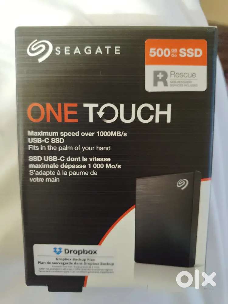Seagate onetouch Ssd 500 gb