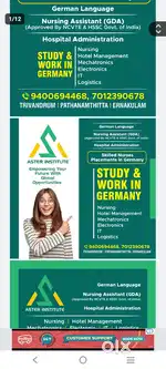 Wanted a office staff /center head for an  institute  in Thampanoor ,