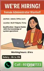 Office Admin Wanted