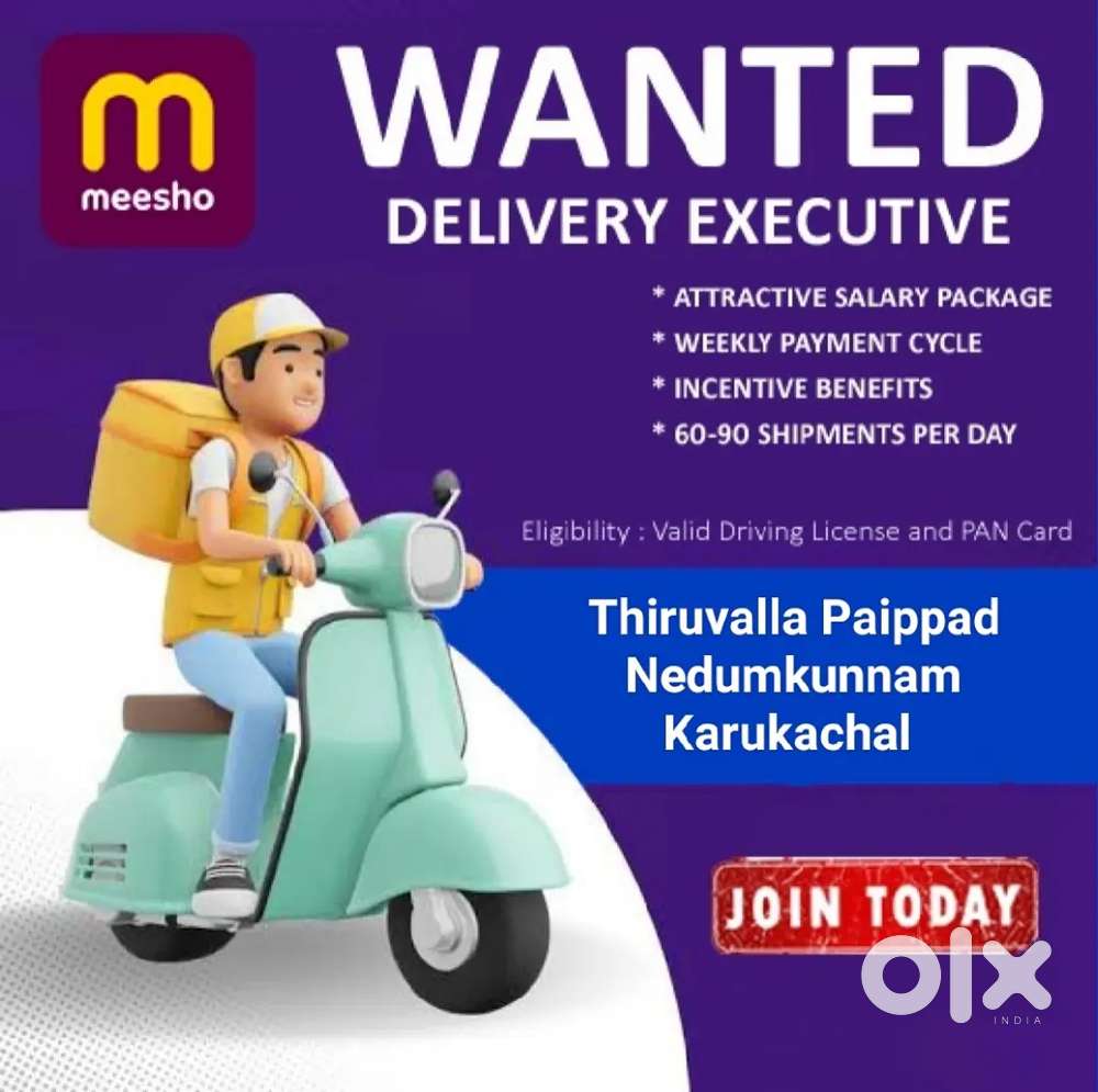 Delivery Executive Urgent Wanted!!!