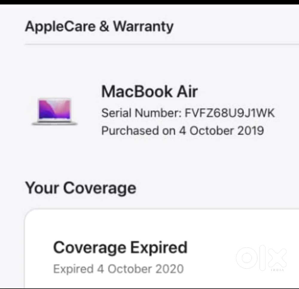 MacBook Air 13-inch (A1466) for Sale