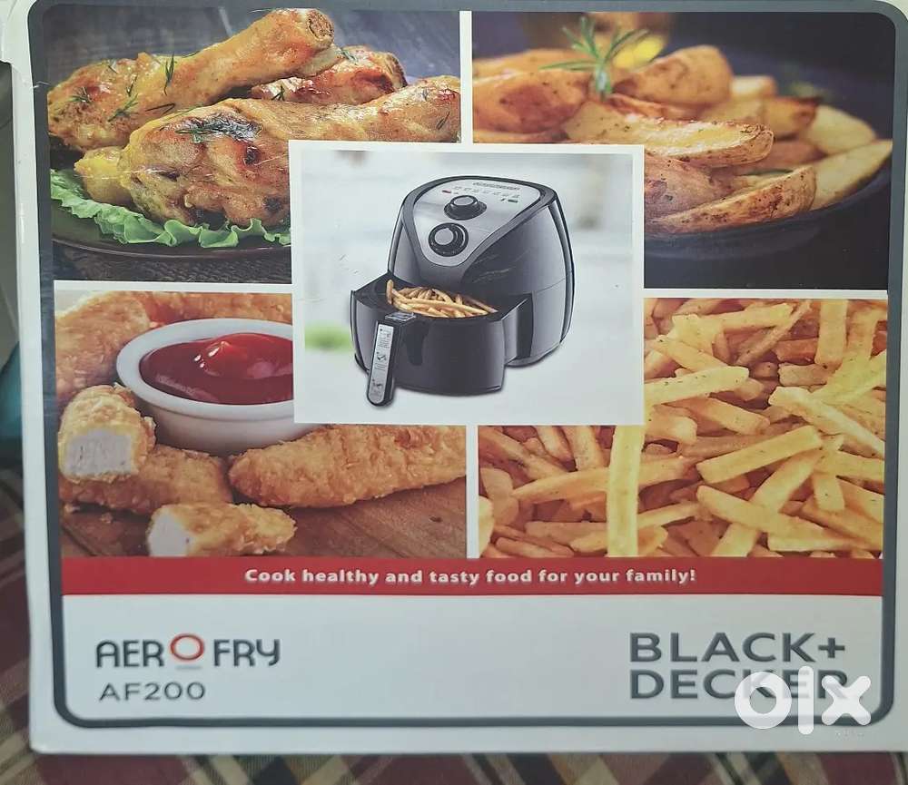 Air fryer black and decker