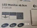 Monitor  one unit new  condition with box 2100, hdmi VGA port