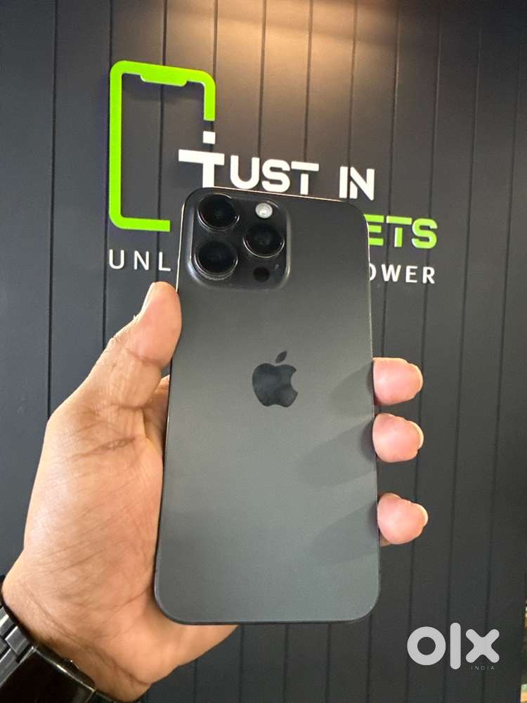 INDIAN IPHONE 15 PRO MAX 256GB BLACK MINT CONDITION 89% BATTERY