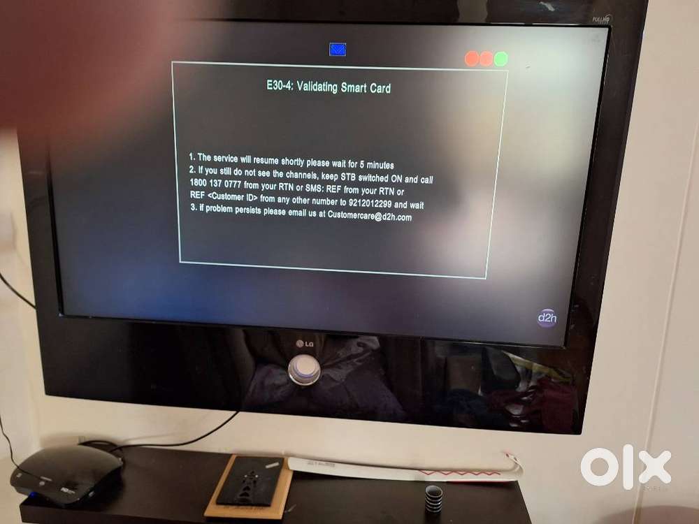 Sparingky used lg 50 inch lcd tv with wall fittings