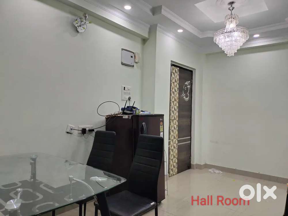 Rent - 1 BHK Semi Furnished with essential Electronics Appliances