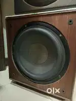 Bose, Definitive, Wharfedale speakers & active subwoofer for sale.