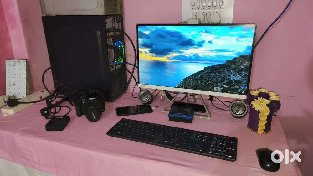 Gaming PC  i3 4th Gen  16 RAM  SSD+HDD  144Hz Monitor