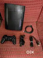 Playstation 3 superslim jailbroke with 40 games with 500gb inbuilt