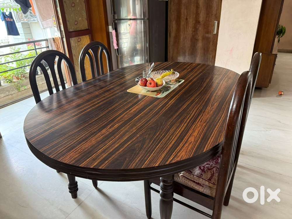 Dining table with four chsirs