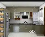 Sunday sale Moduler kitchen 29999/- Emi option available
