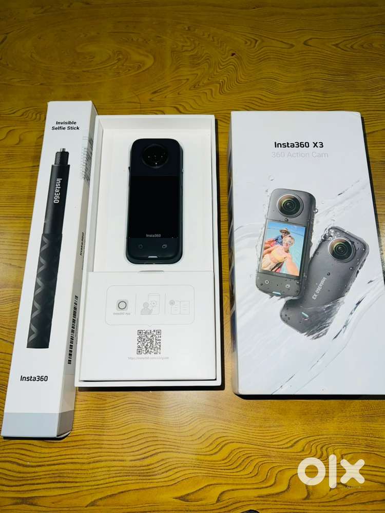 Insta 360 x3 new 6 month warranty left