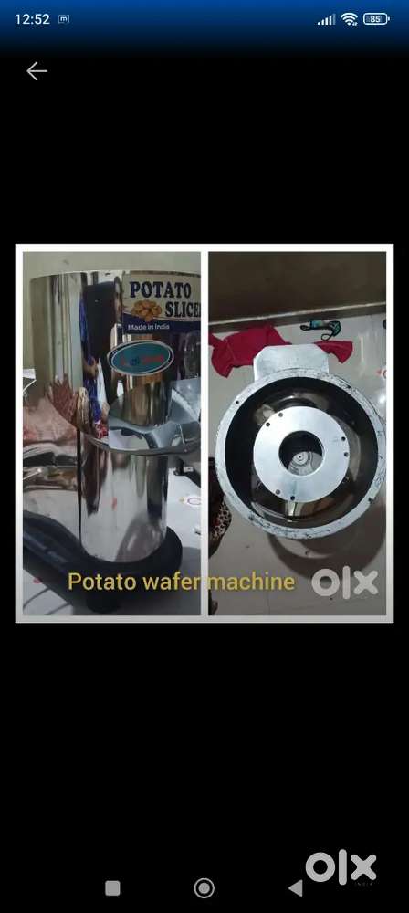 Leenova potato wafer machine