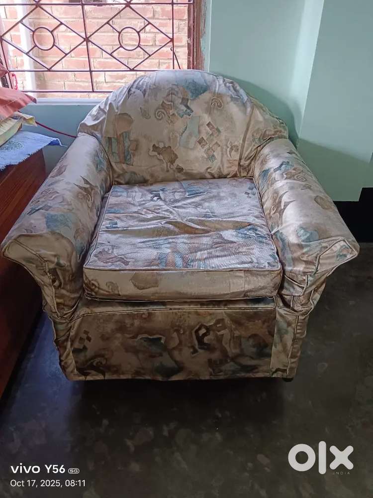 Two 1-seater sofa and One 3-seater sofa