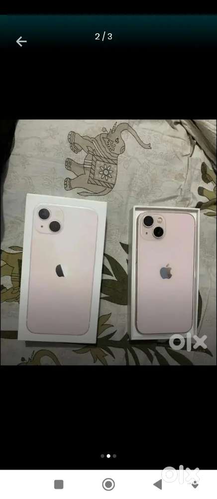 iPhone 13 with battery health 95 bill box warranty