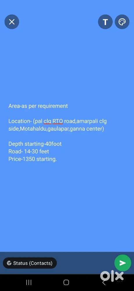 2side plot for sale