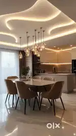 Gypsum ceiling greed ceiling pop all works